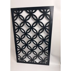 Lézervágott kerítés tábla