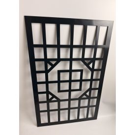 Lézervágott kerítés lemez