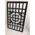 Lézervágott kerítés lemez