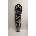 Lézervágott kerítésléc Alu