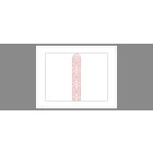 Lézervágott kerítésléc Alu