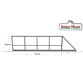 Úszókapu vázszerkezet 4,6 - 6 méter