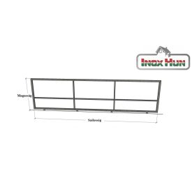  Tolókapu vázszerkezet 4-4,9 méter