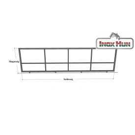  Tolókapu vázszerkezet 5-6 méter