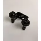 Felső vezető görgő, fogadó 40 mm fekete