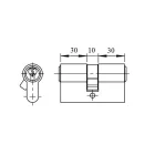 Zylinder (Herstellername: Titán)  22 x 22 mm