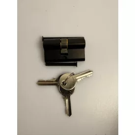 Zárbetét 22,5x22,5 mm fekete