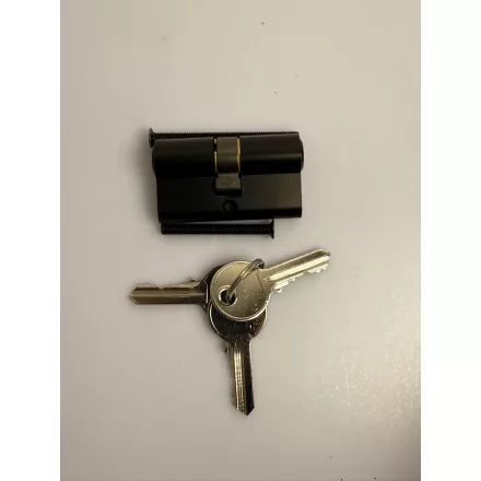 Zárbetét 22,5x22,5 mm fekete