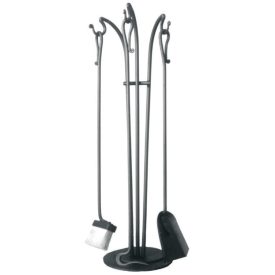 Kaminzubehör  Höhe = 75 cm