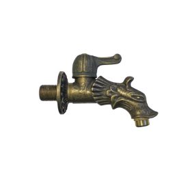 Gartenwasserhahn mit Drachenkopf 