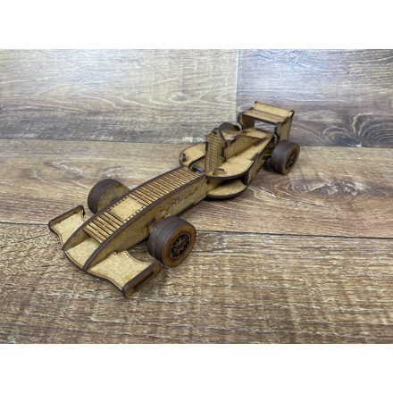 Formula 1 Auto aus Holz (27 cm)