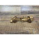 Formula 1 autó 27 cm fából