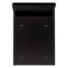 Briefkasten Befestigung an der Wand, schwarz