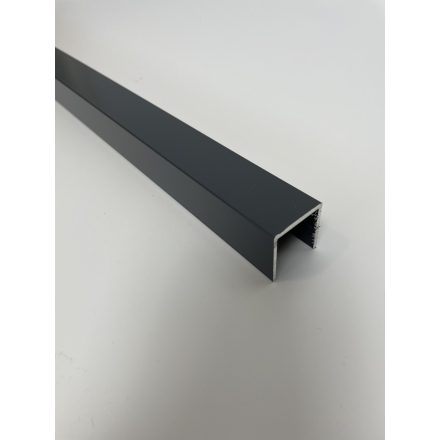  Alumínium U profil Antracit M25 H: 2900 cm