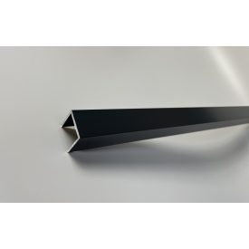 Alumínium U profil Antracit M25 H: 43 cm