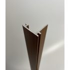 Alu kerítés profil / rejtett rögzítés 