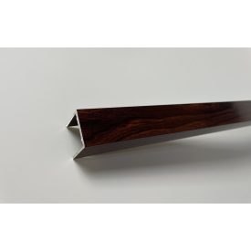 Alumínium U profil faerezetes M25 H: 350 cm