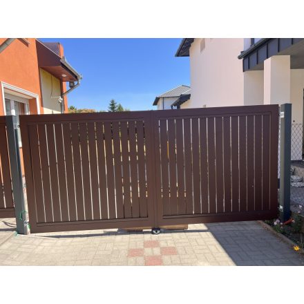 Alumínium Kerítésléc Csoki barna 600 cm