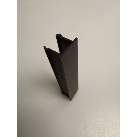 Alumínium Kerítésléc végzáró csoki barna