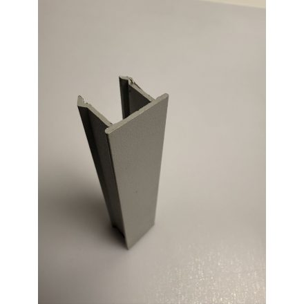 Alumínium Kerítésléc végzáró szürke 100