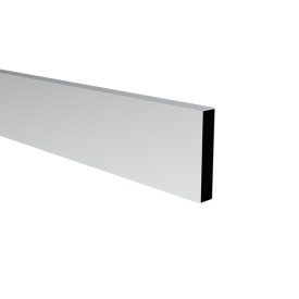 Alumínium zártszelvény natúr 100x20 mm