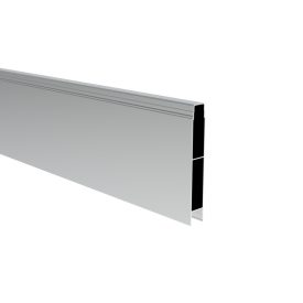 Alu Kerítésléc zárt 120x20 Natúr 600 cm