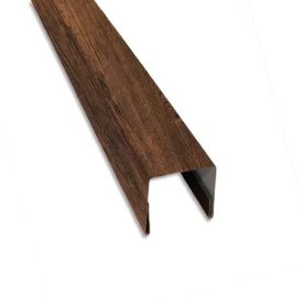 U profil kerítésre sötét dió