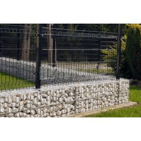 3D kerítés oszlop 2 méter Antracit