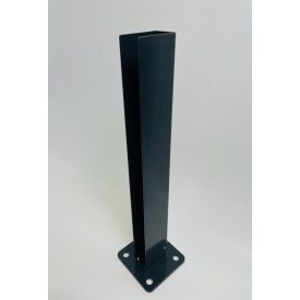 3D kerítés oszlop rögzítő talp Antracit