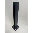 3D kerítés oszlop rögzítő talp Antracit