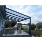 Pergola, polikarbonáttal 700x400 cm