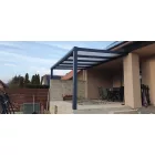 Pergola 6x3 polikarbonát fedéssel